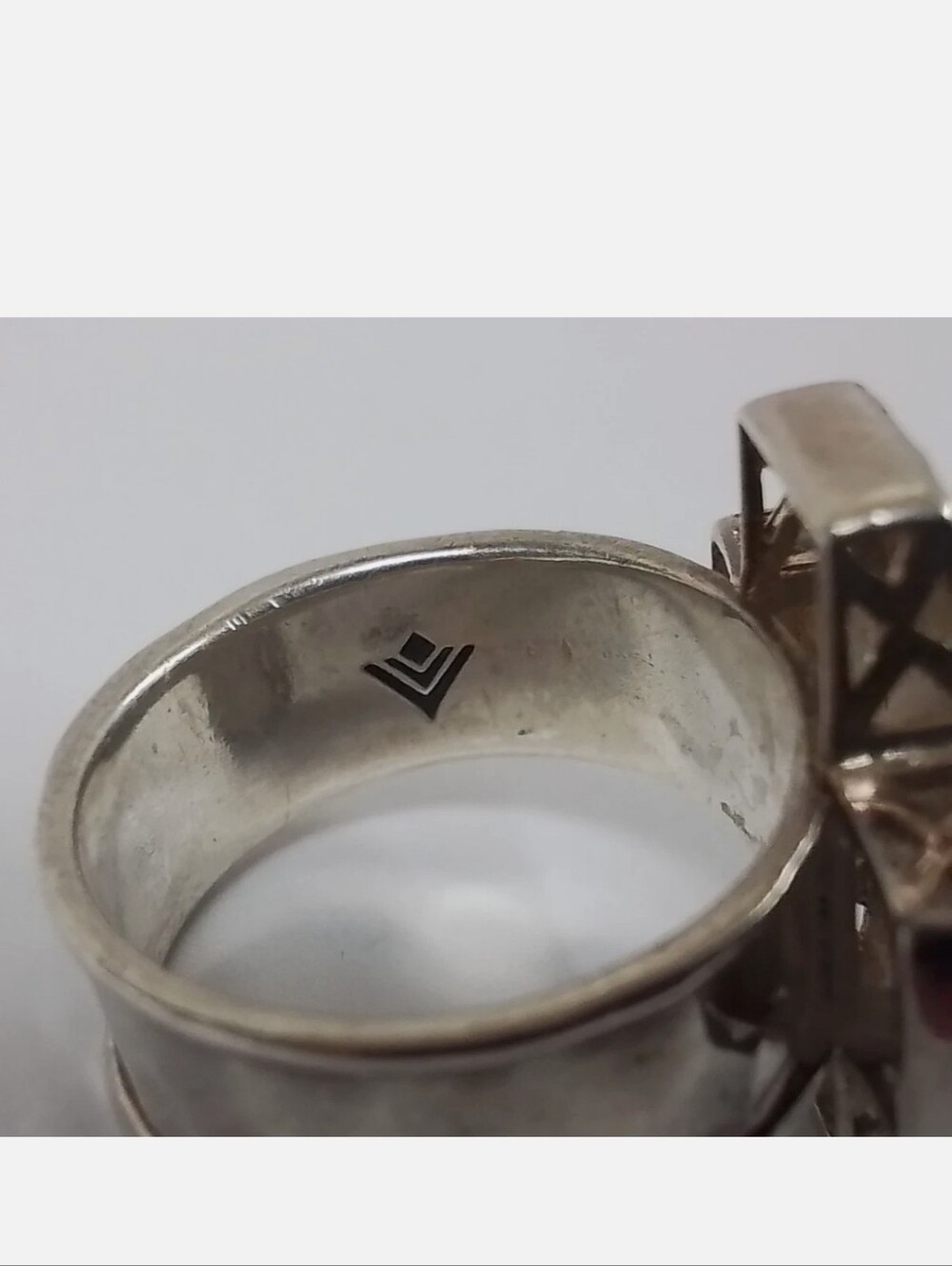 Silpada Good Graces Sterling Silver Cross Ring - Picture 5 of 13